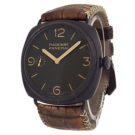 panerai 504|Panerai Radiomir Composite Brown Dial Men's Watch PAM00504.